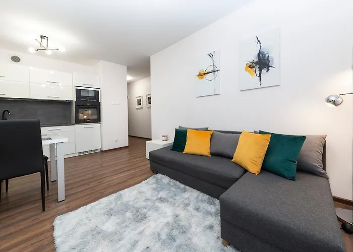 Blue Mare Polanki Klonowa Behappy 350 M Baltic Sea Apartment *