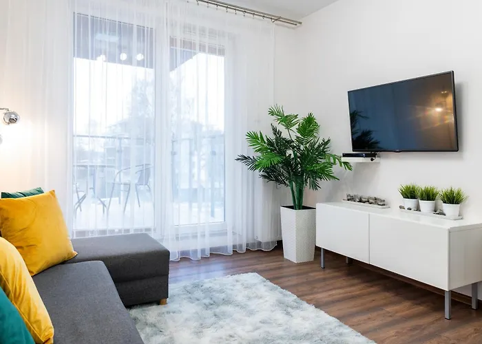 Apartment Blue Mare Polanki Klonowa Behappy 350 M Baltic Sea